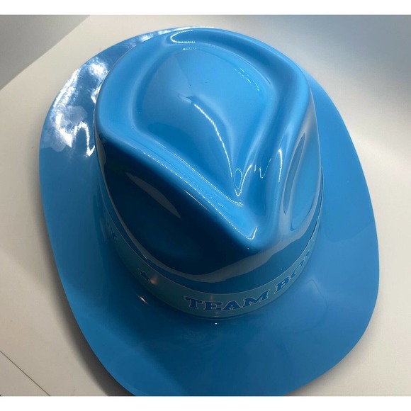 9 PACK GENDER REVEAL Adult Fedora Hats Blue BABY SHOWER 9 HATS Amscan Team Boy - Picture 4 of 8